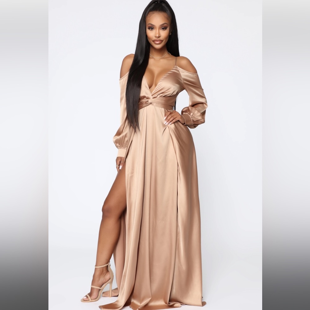 - Party Satin Gown